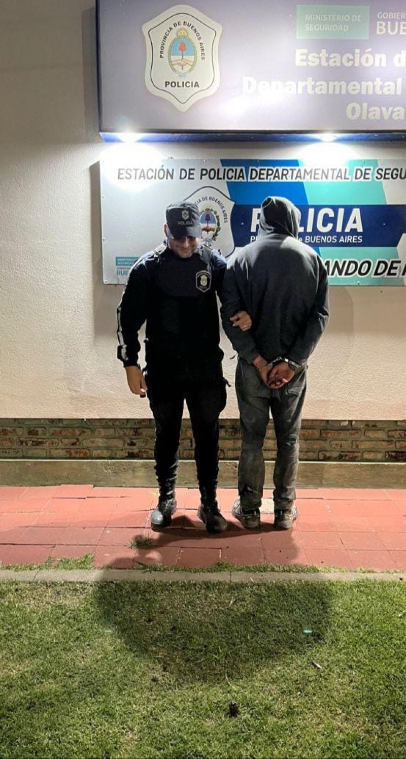 Rob en un supermercado y fue aprehendido